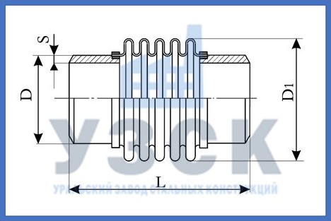 Чертёж компенсатора ОПН в Нефтеюганске