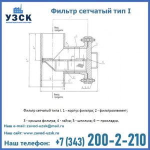 Фильтр сетчатый ФС по Т-ММ-11-2003 в Нефтеюганске