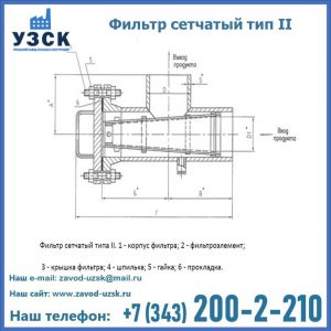 Фильтр сетчатый ФС по Т-ММ-11-2003 в Нефтеюганске