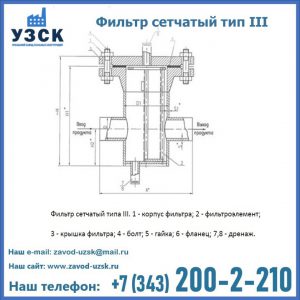Фильтр сетчатый ФС по Т-ММ-11-2003 в Нефтеюганске