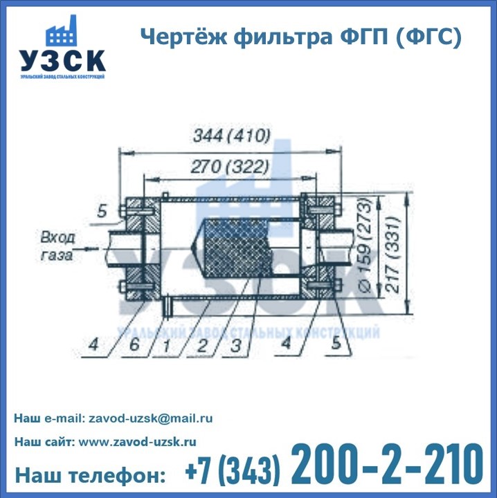 Схема ФГС(ФГП) в Нефтеюганске
