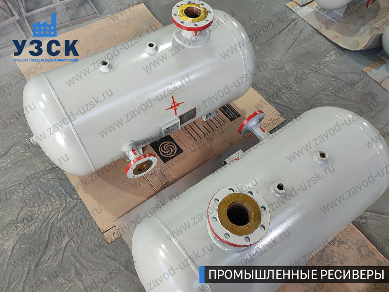 фотография промышленных ресиверовдля газа Нефтеюганск